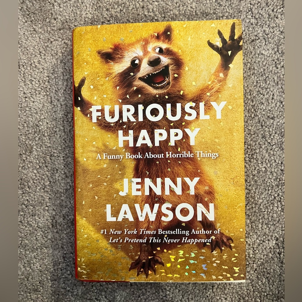Furiously Happy Book by Jenny Lawson